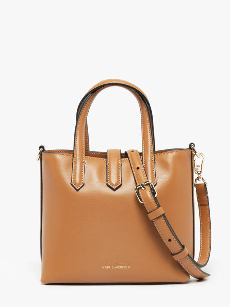 Handbag K Autograph Leather Karl lagerfeld Brown k autograph A3W30151 other view 4