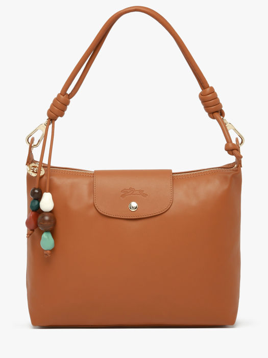 Longchamp Le pliage xtra perles Hobo bag Brown