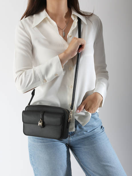Sac BandouliÃ¨re K Autograph Cuir Karl lagerfeld Noir k autograph A3W30153 vue secondaire 1