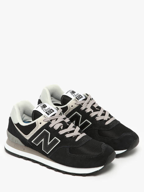 Sneakers In Leather New balance Black boy ML574EVB other view 1
