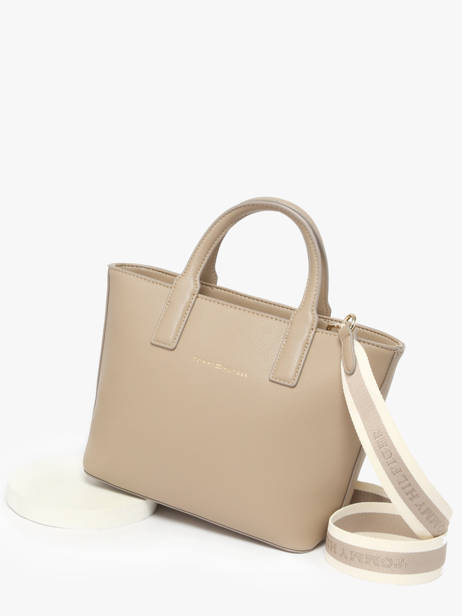 Sac Bandoulière Th Logotape Polyurethane Tommy hilfiger Marron th logotape AW17448 vue secondaire 1