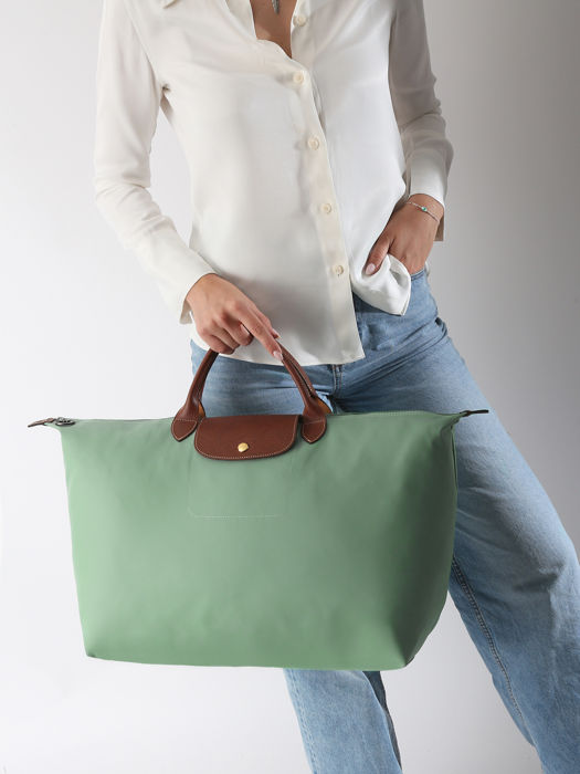 Longchamp Le pliage original Travel bag Green