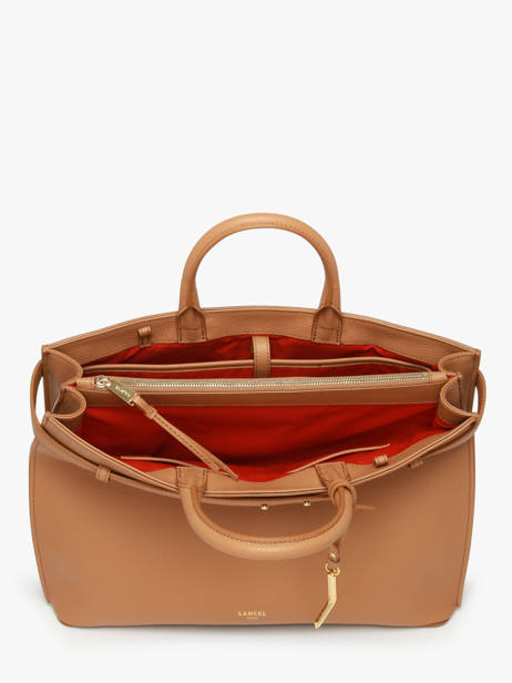 Shopping Bag Faubourg Leather Lancel Brown faubourg A13792 other view 2