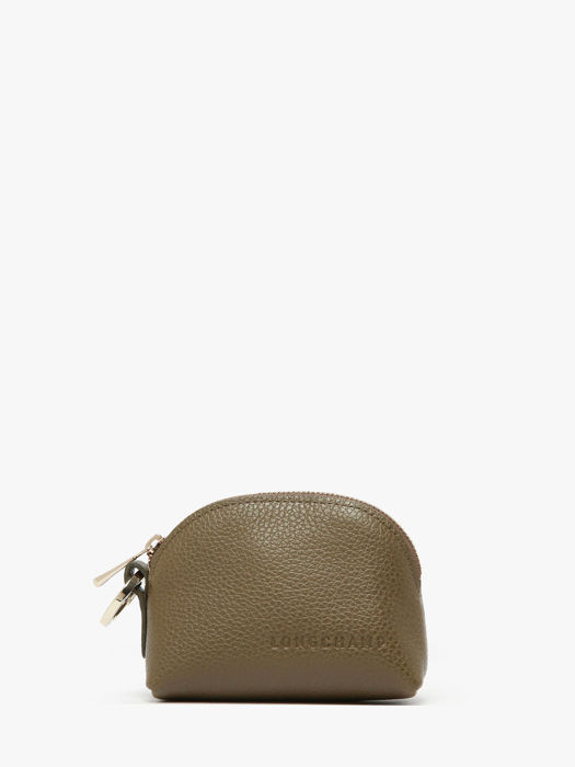 Longchamp Le foulonné Coin purse Green