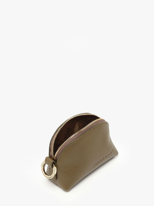 Longchamp Le foulonné Coin purse Green