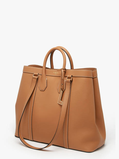 Shopping Bag Belleville Leather Lancel Brown belleville A13738 other view 2