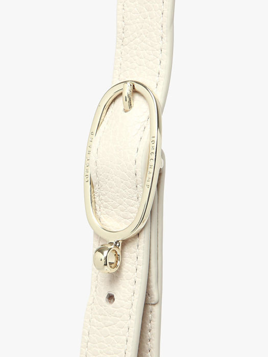 Longchamp Le foulonné Messenger bag White