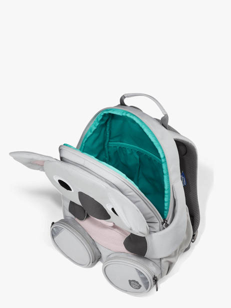 Mini Backpack Affenzahn Gray large friends FAL other view 3