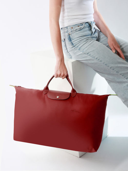 Longchamp Le pliage green Travel bag Violet