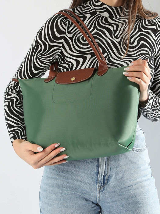 Longchamp Le pliage original Hobo bag Green