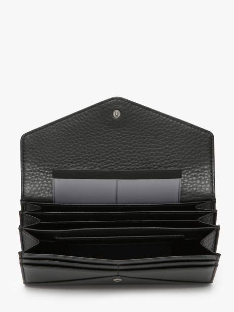 Wallet Leather Yves renard Black enveloppe 29286 other view 1