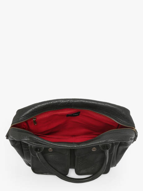 Leather Le Dandy A4 Satchel Paul marius Black vintage S other view 3