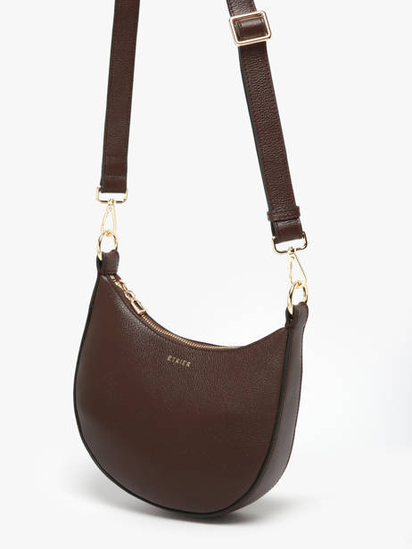 Shoulder Bag S Tradition Leather Etrier Brown tradition ETRA102S other view 2