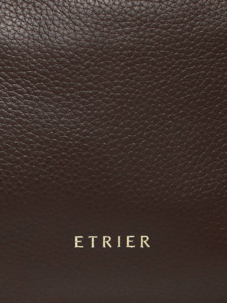Shoulder Bag S Tradition Leather Etrier Brown tradition ETRA102S other view 5
