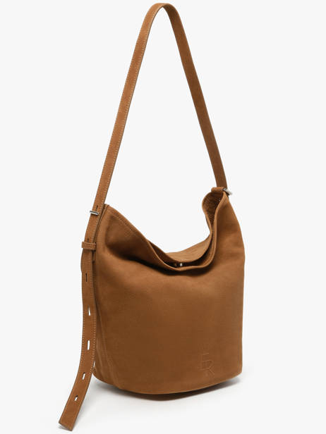 Shoulder Bag Backpack M Cavalier Nubuck Leather Etrier Beige cavalier nubuck ECAN126M other view 4