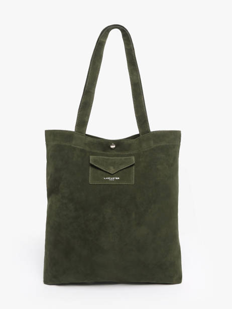 Sac Porté épaule Suedine Kba Polyester Lancaster Vert suedine kba 61
