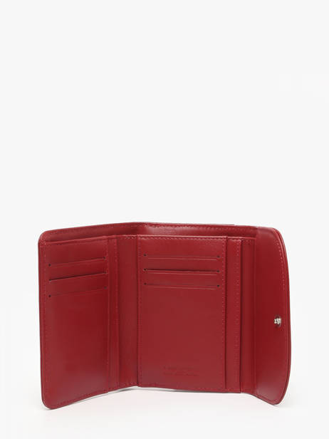 Wallet Leather Lancaster Red paris pm 24 other view 2