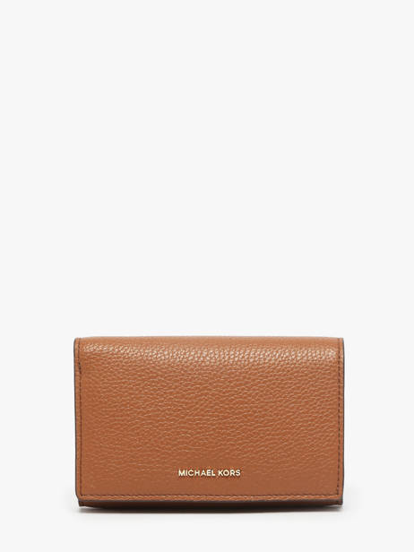 Wallet Leather Michael kors Brown jet set T5GJ6D9L