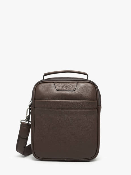 Sac Bandoulière Flandres Cuir Etrier Noir flandres EFLA732M