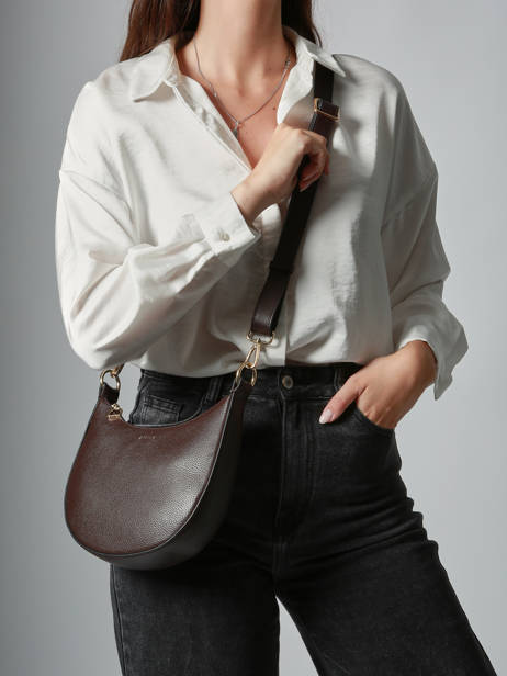 Shoulder Bag S Tradition Leather Etrier Brown tradition ETRA102S other view 1