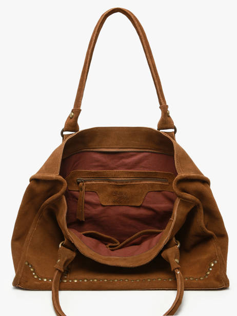 Sac à Main Houston Cuir Basilic pepper Marron houston BHOU31 vue secondaire 2