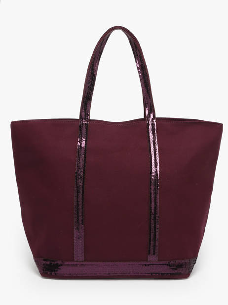 Large Zipped Shoulder Bag Le Cabas Sequins Vanessa bruno Violet cabas 1V40409