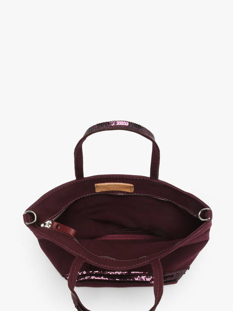 Small Le Cabas Tote Bag Sequins Vanessa bruno Red cabas 1V40435 other view 3