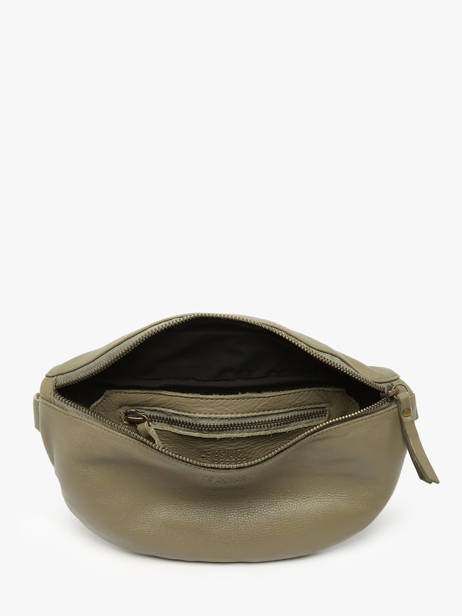 Sac Banane Cow Cuir Basilic pepper Vert cow BCOW55 vue secondaire 3