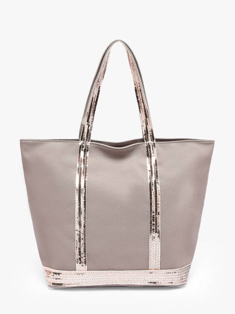 Sac Porté Main Cabas Coton Vanessa bruno Gris cabas 1V40378