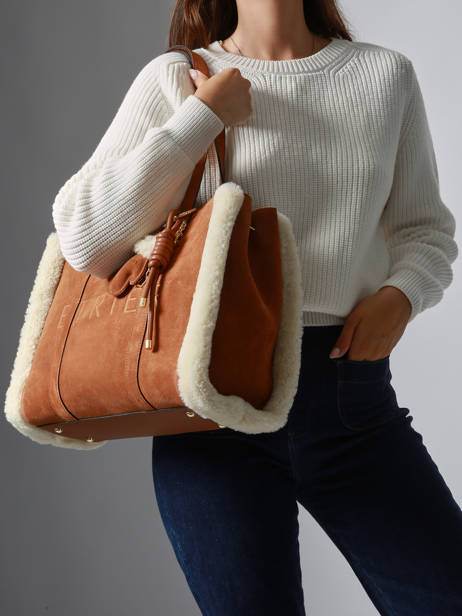 Shopper M Alpin Leather Etrier Brown alpin EALP140M other view 1