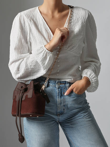 Sac Bandoulière La Suite Cuir Paul marius Marron la suite CAPUXSUI vue secondaire 1