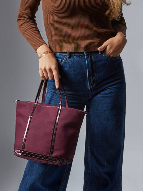 Small Le Cabas Tote Bag Sequins Vanessa bruno Red cabas 1V40435 other view 1