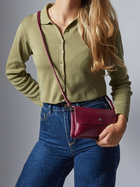 Shoulder Bag Caviar Leather Milano Red caviar CA23067 other view 1