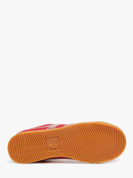 Sneakers Elan Glitz En Cuir Gola Rouge women CLB790 vue secondaire 5