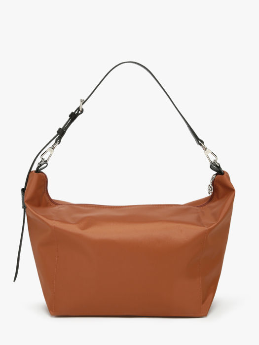 Longchamp Besace longchamp toile Hobo bag Brown
