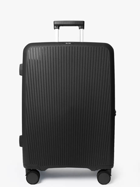 Expandable Hardside Luggage Fjord Elite Black fjord E4725