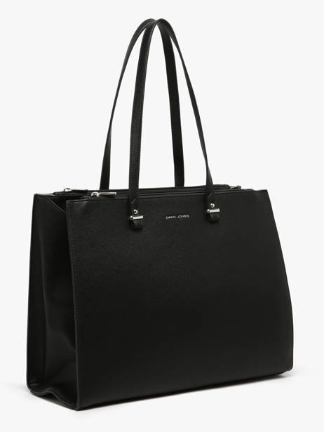 A4 Size Shoulder Bag Saffiano David jones Black saffiano 4N other view 1