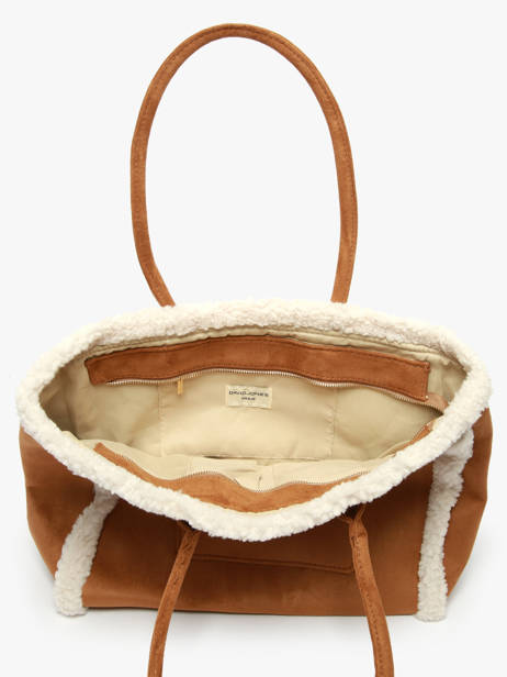 A4 Size Shoulder Bag Sheep David jones Brown sheep CM7876 other view 2