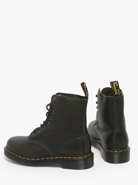 Bottines En Cuir Dr martens Noir boy 31981300 vue secondaire 2