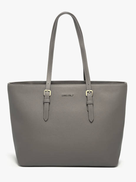 A4 Size Shoulder Bag Saffiano David jones Gray saffiano 3