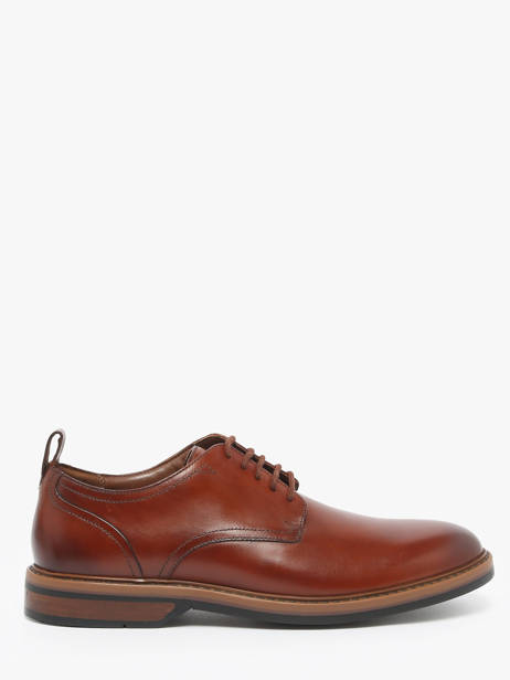 Chaussures Derbies En Cuir Clarks Marron men 26183252