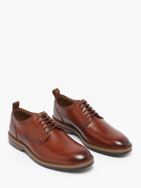 Chaussures Derbies En Cuir Clarks Marron men 26183252 vue secondaire 1