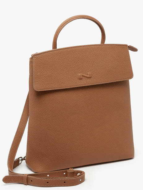 Sac à Dos Cassandra Cuir Nathan baume Marron nathan 22 vue secondaire 3
