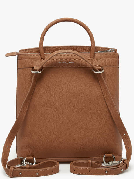 Sac à Dos Cassandra Cuir Nathan baume Marron nathan 22 vue secondaire 5