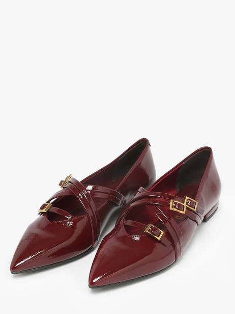 Ballerinas With Straps Tamaris Red women 45 other view 1