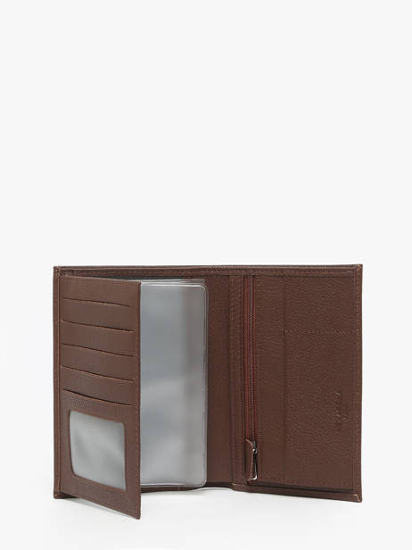 Wallet Leather Hexagona Brown confort 461013 other view 1