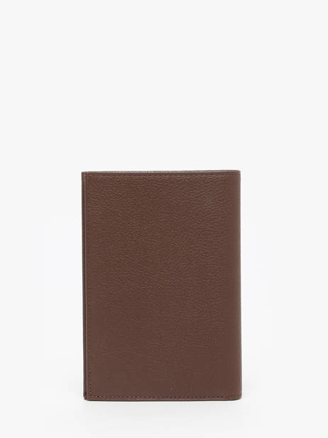 Wallet Leather Hexagona Brown confort 461013 other view 2