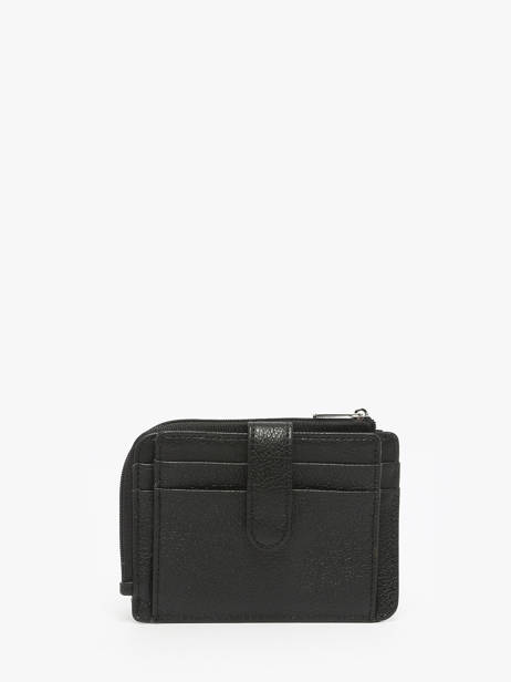 Coin Purse Leather Hexagona Black confort 468426 other view 2