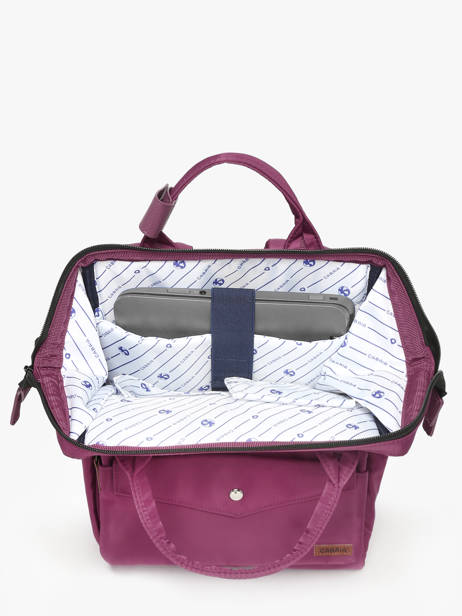 Customisable Backpack Adventurer Medium Cabaia Violet adventurer BAGS other view 2