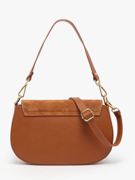 Shoulder Bag Velvet Caviar Leather Milano Orange velvet caviar VC25069 other view 3